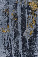 Denim Raw Abstraktes Kunstwerk