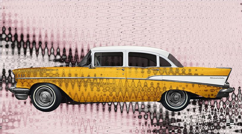 Chevrolet Bel Air 1957 Art Car by aRi F. Huber