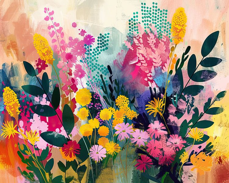 Painting Leaves by Wonderful Art