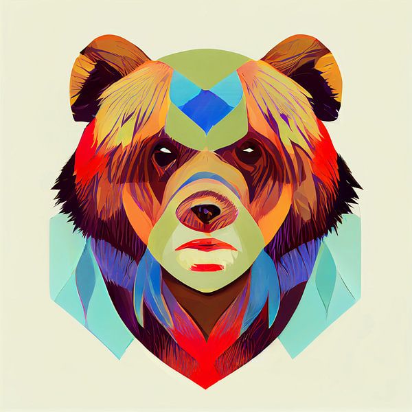 The Bear Man by Vlindertuin-Art