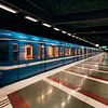 Stockholm Metro : Métro en Départ sur Dave Adriaanse - Photography