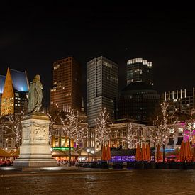 Skyline Den Haag vanaf het plein. von René Rollema