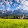 Elmau at the Wilder Kaiser in Tyrol by Dieter Meyrl