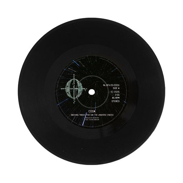 Grüntyer's artwork accompanying the album &quot;Coda&quot; by Grüntyers .