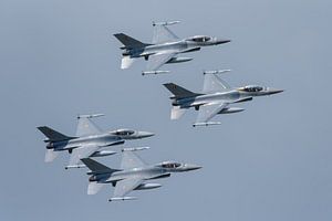 F16 Belgische luchtmacht van Arthur Bruinen