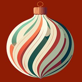Christmas art, Christmas bauble by Liefs Lian