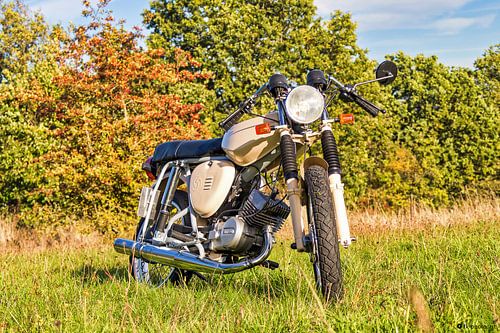 Simson S51 in autumn