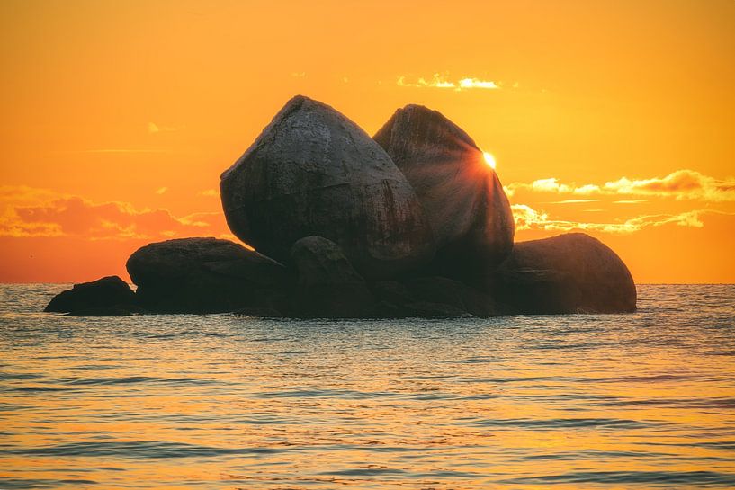 Neuseeland Split Rock Sonnenaufgang von Jean Claude Castor