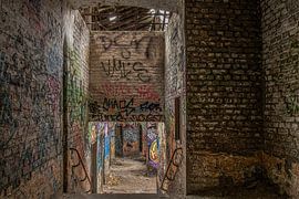 Stairs down by Ans Bastiaanssen