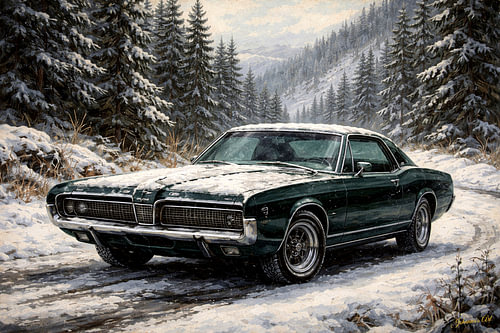 Een rit door de geschiedenis – Mercury Cougar – 1968