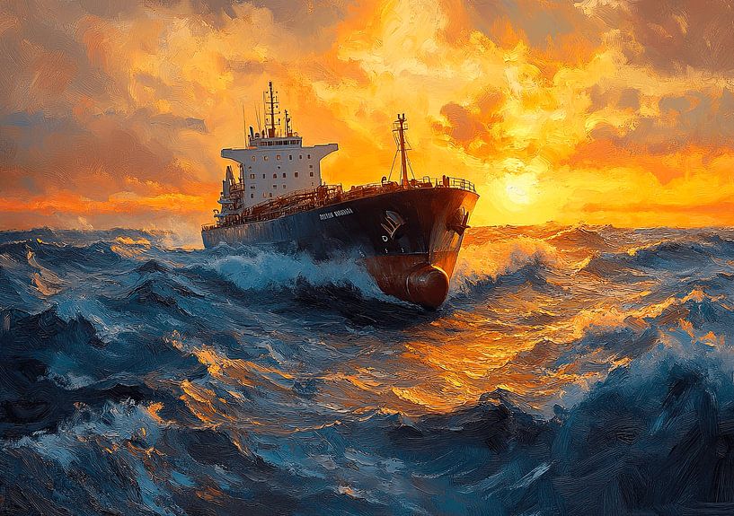 Superpétroliers 36 par Harry Herman