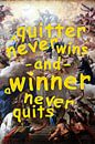 Winner never quits by Sascha Hahn thumbnail