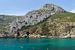 Felsen und türkises Meerwasser von Montepuro