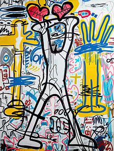 Peinture moderne abstraite