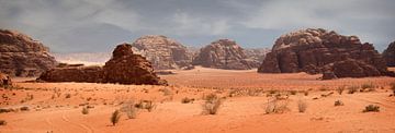 Wadi Rum, Jordanie van Gerard Burgstede