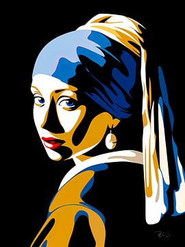 Pearl in Modern Form by René van den Berg