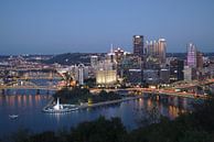 Pittsburgh - city of bridges van Sander Knopper thumbnail