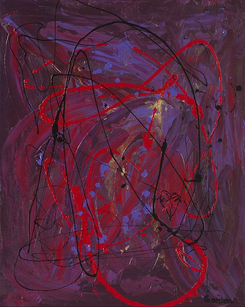 67 Vortex 14 The Concept Of A Magic Impression II van ANTONIA PIA GORDON