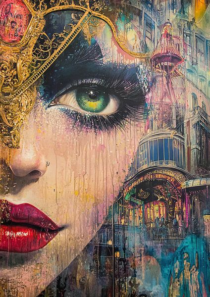 Moulin Rouge by Eye catching paintings