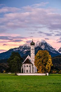 Sonnenuntergang in den Allgäuer Alpen
