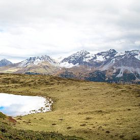 paysage de montagne Arosa, Suisse sur Marieke Vroom