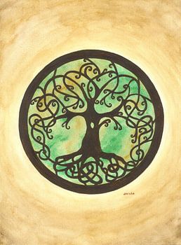 Der Baum des Lebens Mandala