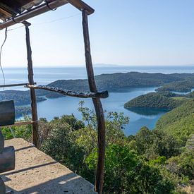 Uitzicht over Mljet van Reis Genie