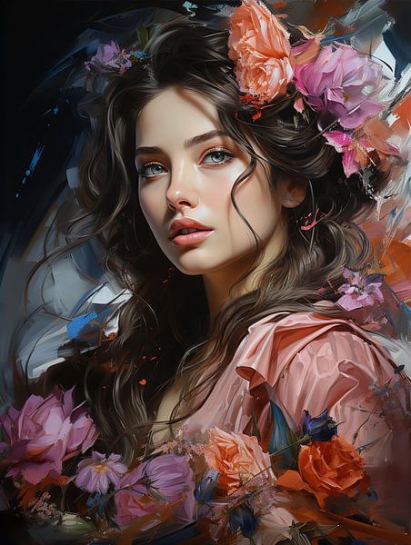 Flower Beauty_1 van Bianca Bakkenist