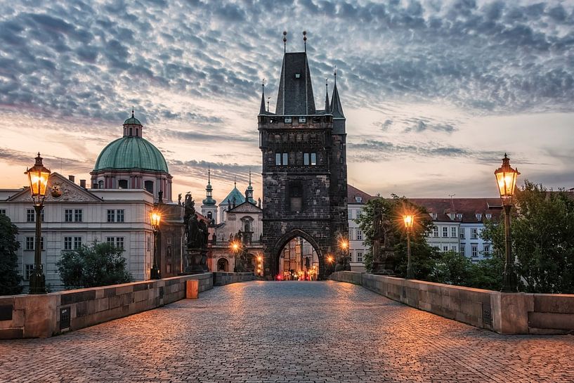 Prague early in the morning by Manjik Pictures