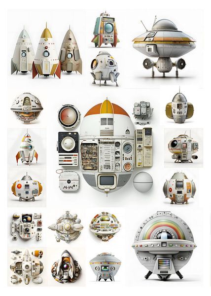 SPACESHIPS 02 / COLLECTED by AHAI depARTment