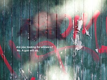 Small Talk: A Gun Will Do...