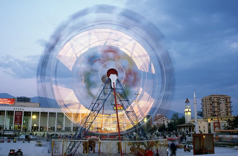 Tiranë Albanien Skendebeg-Platz von Richard Wareham