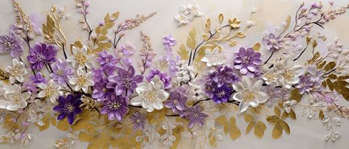 Flowers Rococo Painting