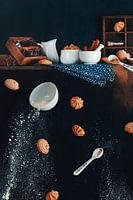 Koekjes van de bovenste plank