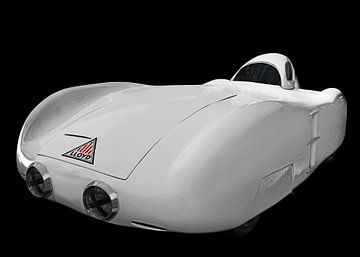 Lloyd World Record Car Roland "White Mouse" by aRi F. Huber