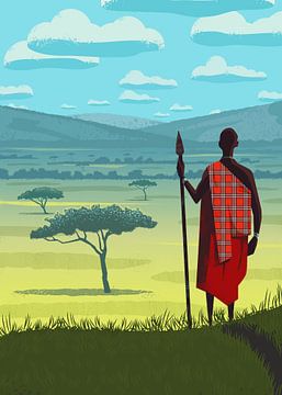 Masai Mara National Park, Kenya by Eduard Broekhuijsen