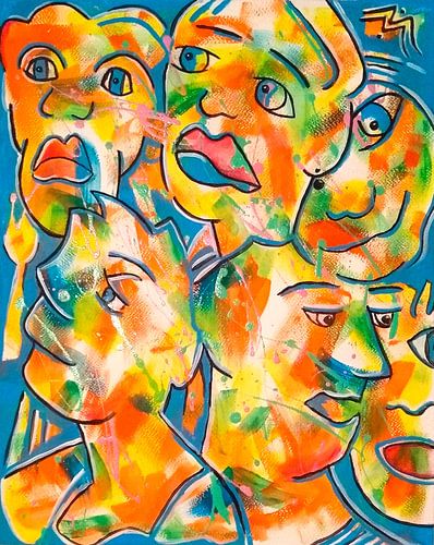 LET'S STICK TOGETHER by Marijke Mulder