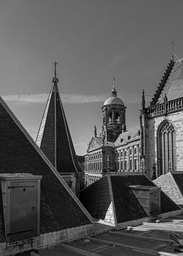 Palace on Dam Square in Amsterdam by Peter Bartelings