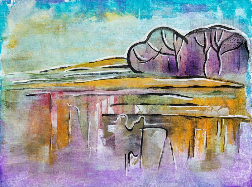 Sunday landscape by Ariadna de Raadt-Goldberg