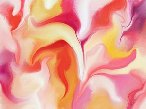 Blossom Swirl Abstract