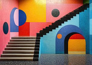 Surrealismus Architektur Design Geometrie