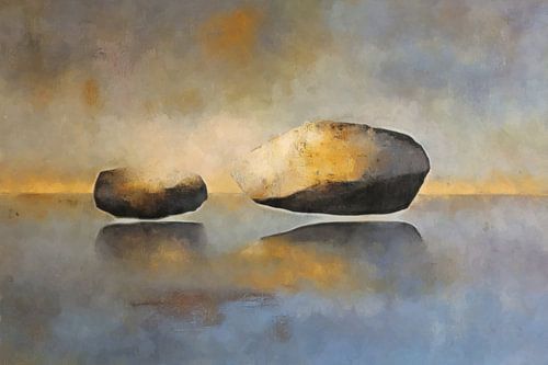 Two Stones in Silence