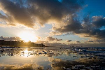 Strand Knokke-Heist van Noud de Greef