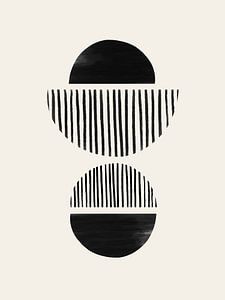Balancing Stripes NO.1 | Schwarz