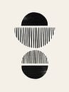 Balancing Stripes NO.1 | Black van Bohomadic Studio thumbnail