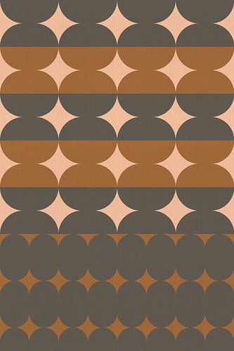 Motif vintage. Art abstrait moderne I