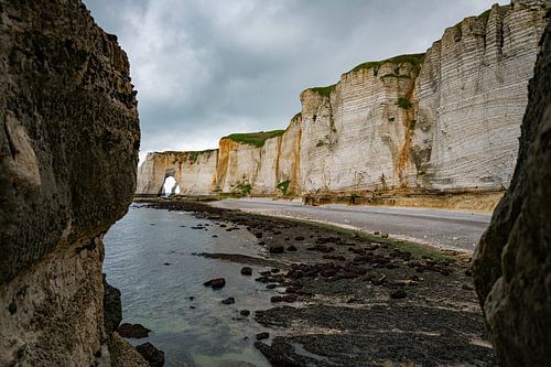 de beroemde olifantenrots in Etretat