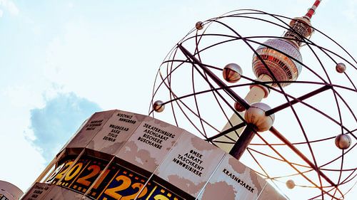 Berlin Television Tower and World Clock