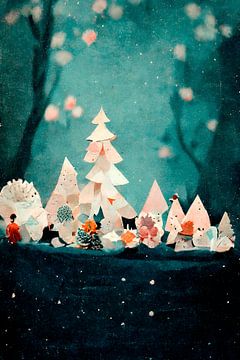 Klein Winter Wonderland van Treechild