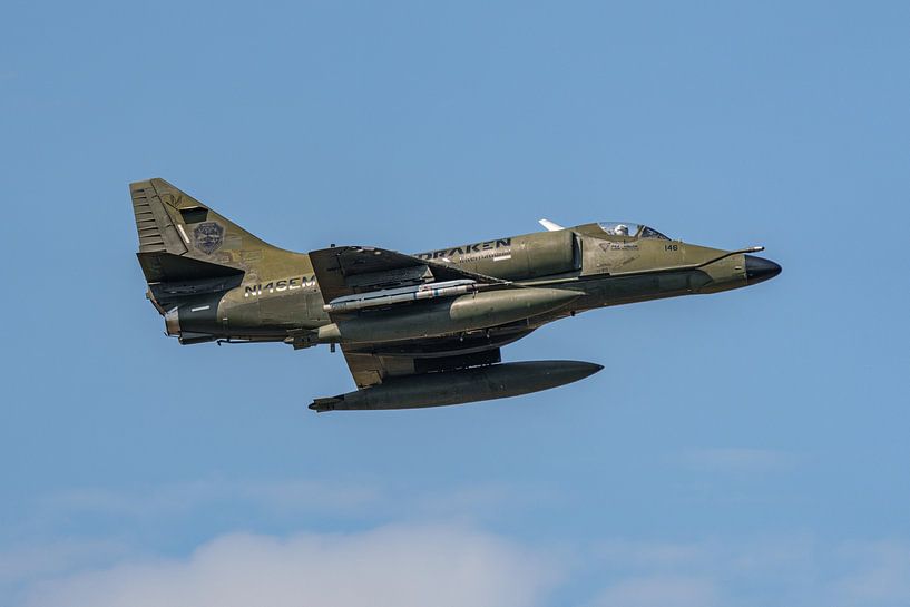Douglas A-4K Skyhawk from Draken International. by Jaap van den Berg